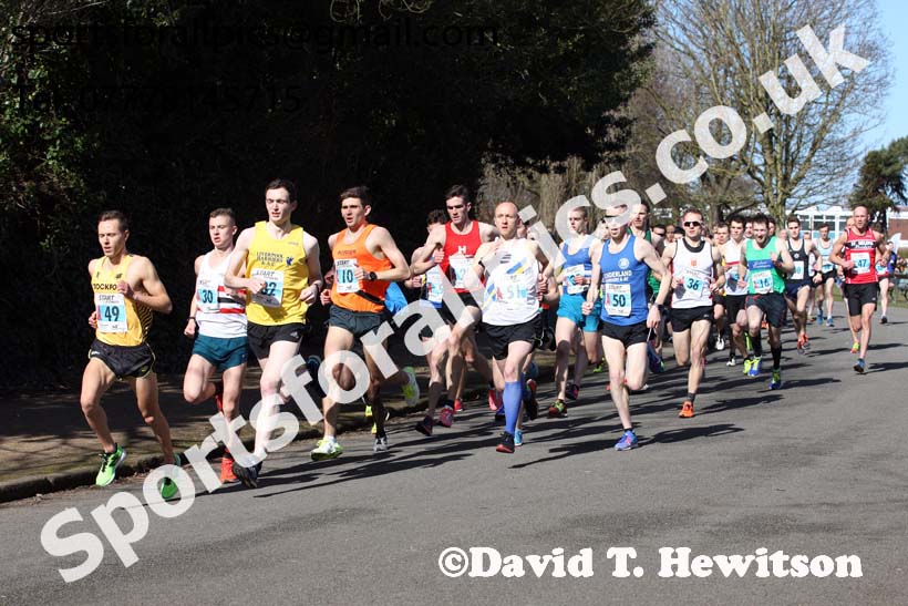 Senior mens Northern 12 Stage Road Relay Champs., Birkenhead Park. Photo: David T. Hewitson/Sports for All Pics